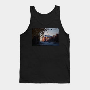 Ibrox Stadium Glasgow Rangers street print Tank Top